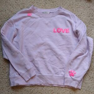 WILDFOX- Purple Dogs Love Me Sweatshirt Size L